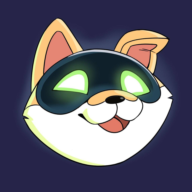 Artificial Inu token art